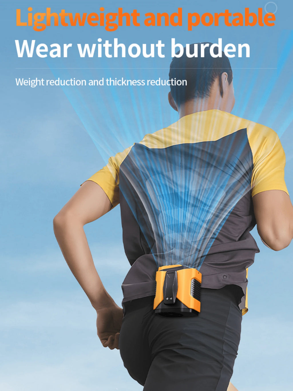 FrostBelt Pro Wearable Cooling Fan