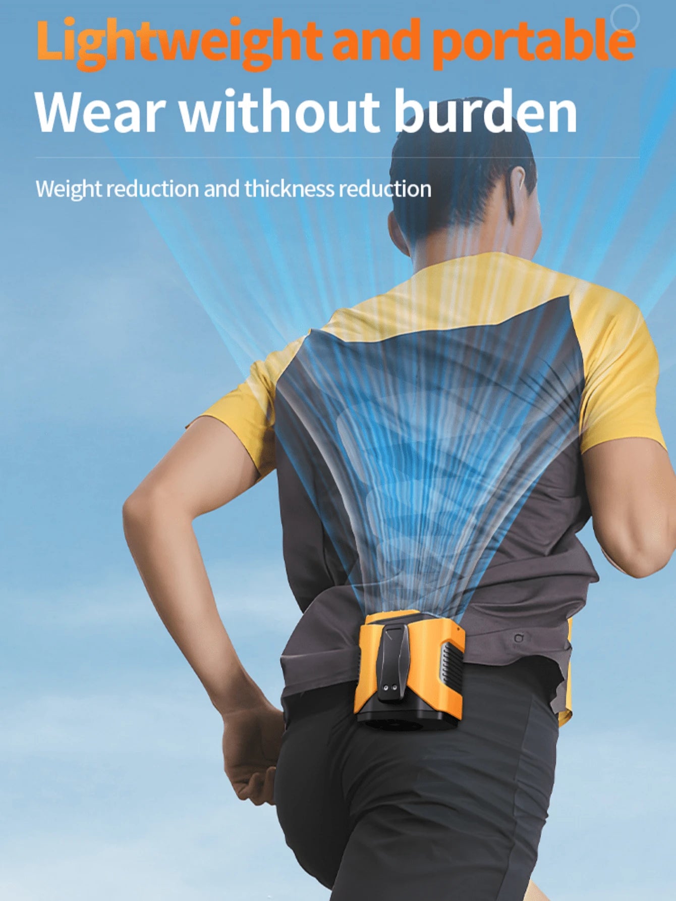 FrostBelt Pro Wearable Cooling Fan